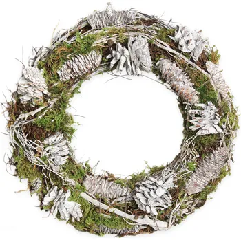 Zahradní dekorace Kruh kůra 35cm natural (532647)