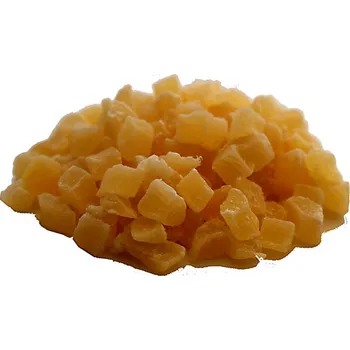 Sušené ovoce Ananas kostky Organic, balení 250 g