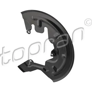 Brzdový kotouč Ochranný plech proti rozstřikování, brzdový kotouč TOPRAN 702 327