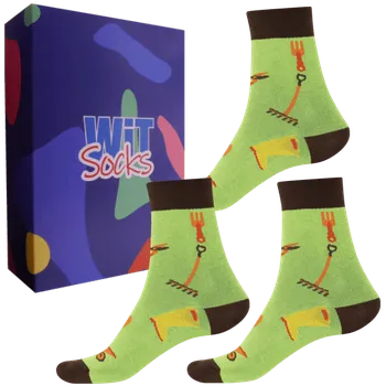 Pánské ponožky Dárkový set - Povolání - Zahradník - velikost 39-42 (Velikost 39-42)