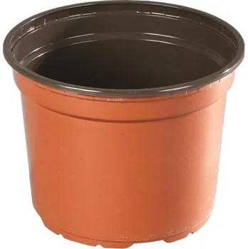 Květináč Květník PREMIUM VCD lehčený plastový terakota 9 cm