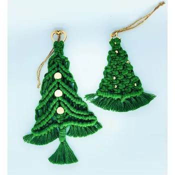 Vánoční dekorace BRIMOON Sada závěsných dekorací vánoční stromečky