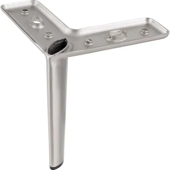 Strong Nábytková nožka kulatá bez rektifikace 30 x 150 nikl satén