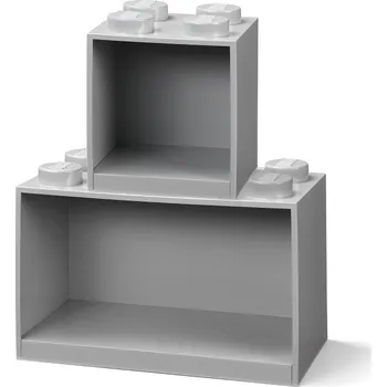 Stavebnice LEGO LEGO Home LEGO Brick závěsné police, set 2 ks Varianta: Police šedá