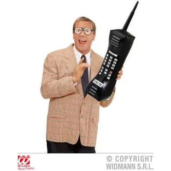 Karnevalový doplněk Nafukovací telefon - mobil 77 cm