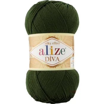 Příze Alize Příze Diva 567 khaki