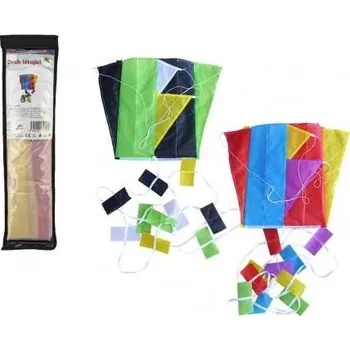 Létající drak Teddies Drak létající nylon 60x45 cm barevný