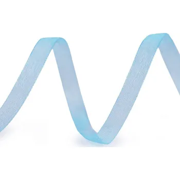 Monofilová stuha šíře 6 mm POL, barva Modrá sv. (3149)