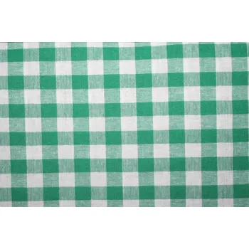 ubrus Zelený kanafasový ubrus 40x40 cm