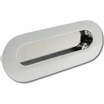 Nábytkové kování Úchytka MILENA 96mm Cr (CHROM) - zadlabací - madlo