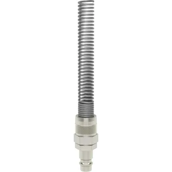 Fitinka ESN 4 SQF (vsuvka Standard 6/4mm pružina, DN7.2, mosaz nikl.)