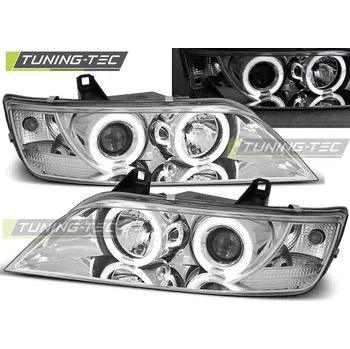 Osvětlení automobilu Tuning-Tec Přední čirá světla BMW Z3 E36 (1995 - 2002) - chromované - Angel Eyes