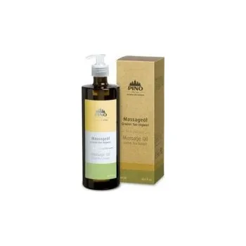 Masážní přípravek PINO Aromatický masážní olej, Zelený čaj - Zázvor, 500 ml s dávkovačem