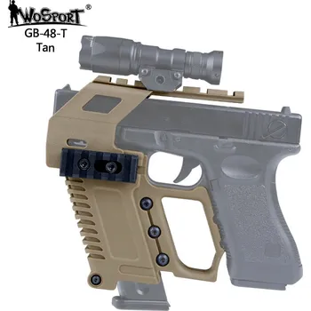Wosport WST taktický kit GB-48 RIS pro G-series pistole - Písková