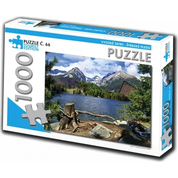 Puzzle Tourist Edition Vysoké Tatry Štrbské pleso 1000 dílků