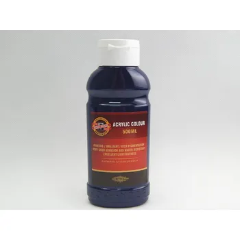 Výtvarná barva Koh-i-noor Barva akrylová 500ml modř pařížská Koh-i-noor 1627/0440 233