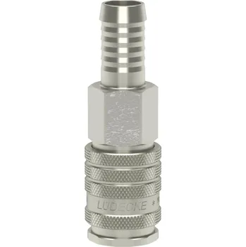 ESI 10 T (rychlospojka Industry 10mm, DN7.8, mosaz nikl.)