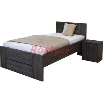 Postel Ahorn JEDNOLŮŽKOVÁ POSTEL LORANO 90x200cm