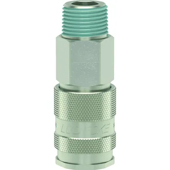 Příslušenství pro vzduchotechniku ESAI 38 A (rychlospojka ESAI R3/8" vnější, DN5.5, mosaz nikl.)