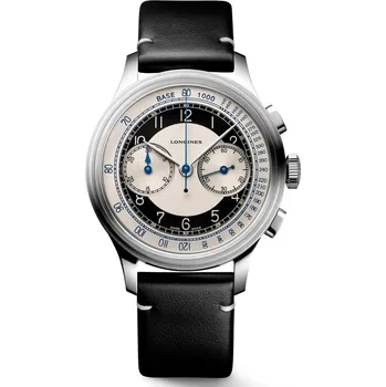 Hodinky Longines Heritage Classic L2.830.4.93.0 Tuxedo + záruka 5 let + možnost výměny do 90 dní