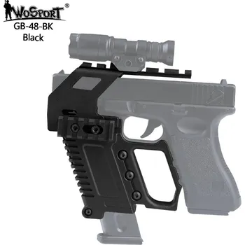 Wosport WST taktický kit GB-48 RIS pro G-series pistole - Černá