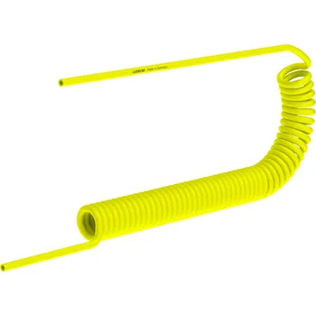 Zahradní hadice PUG9138: spirálová hadice MODY 9/13mm, 8m, polyuretan, žlutá (spirálová hadice MODY 9/13mm, 8m, polyuretan, žlutá)