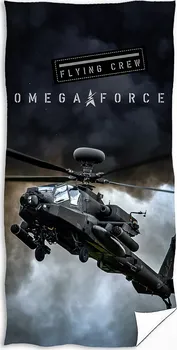 TipTrade Vrtulník Omega Force 70 x 140 cm šedá