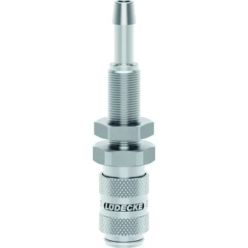 Příslušenství pro vzduchotechniku ESMCE 4 TSV (rychlospojka Micro 4mm panel, DN2.7, nerez)