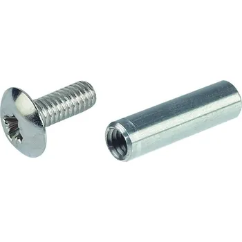 Nábytkové kování Spojovací šroub a pouzdro - pouzdro zinkované 18mm