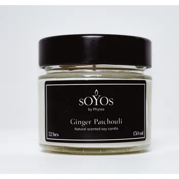 Svíčka Phytos Ginger Patchouli - vonná sojová svíčka