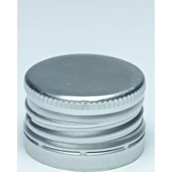 Láhev Zátka lahví SPIRIT-šroubovací 28x18mm, (Al+korek), 1ks