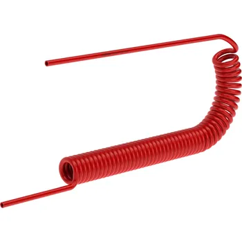 Zahradní hadice PUR463: spirálová hadice MODY 4/6mm, 3m, polyuretan, červená (spirálová hadice MODY 4/6mm, 3m, polyuretan, červená)
