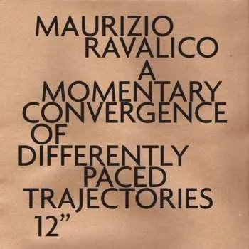 Zahraniční hudba LP Maurizio Ravalico: A Momentary Convergence of Differently Paced Trajectories NUM 2021 Numbered Vinyl