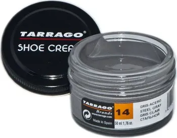 Přípravek pro údržbu obuvi Tarrago Krém na boty světle šedý 50 ml