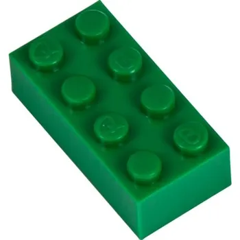 Hlavolam Kostka 4x2 zelená