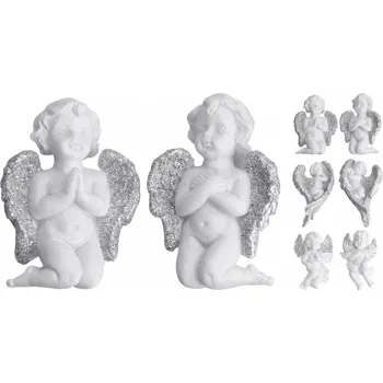 Vánoce M.A.T. dekorace ANDĚL 40x60x18mm mix (2ks)