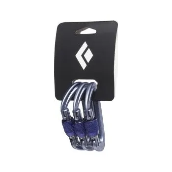 karabina Black Diamond LITEFORGE SCREWGATE 3 PACK Gray šedá