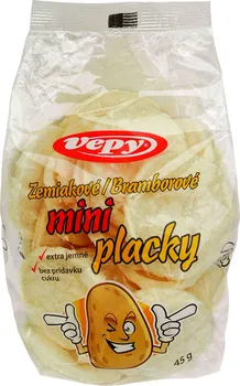 Trvanlivě pečivo Vepy Bramborové mini placky 45 g