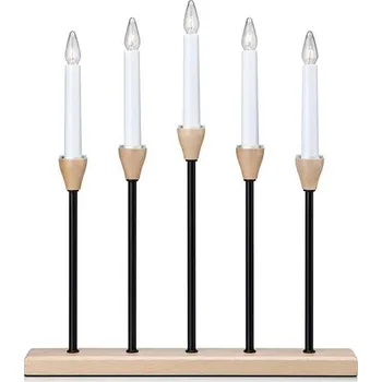 Vánoční svícen Markslöjd Johansfors ML1081 5 LED 40 cm