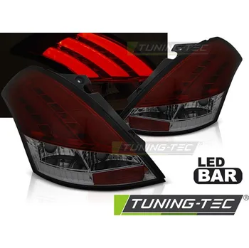 Zadní světlomet Tuning Tec Zadní světla SUZUKI SWIFT 2010-2017 červeno- kouřové LED BAR