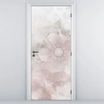 Fototapeta LuxusniObrazy.cz Fototapeta na dveře - Růžové květy