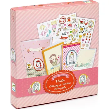 Zápisník Djeco Set deníčků a doplňků Rosalie