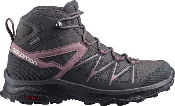 Trekové boty Salomon Daintree Mid GTX W Velikost: EU 36 2/3 shale/phantom/fint