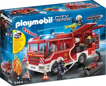 Stavebnice Playmobil Playmobil City Action 9464 Hasičské auto se stříkačkou