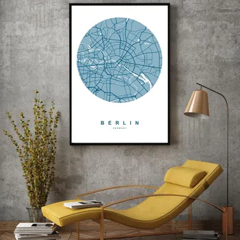 Plakát LuxusniObrazy.cz Plakát - Berlin