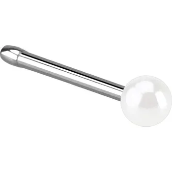 Piercing Piercing do nosu do nosu perlička (bílá)
