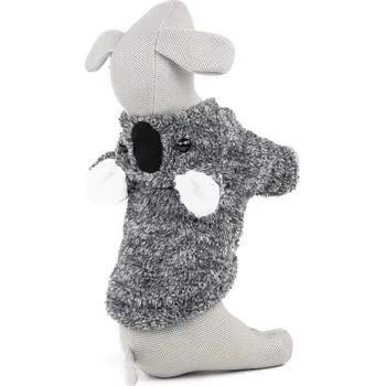 Obleček pro psa Vsepropejska Molly fleecová mikina pro psa s ušima Barva: Šedá, Délka zad (cm): 20, Obvod hrudníku: 28 - 34 cm