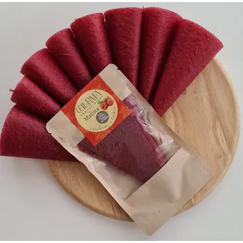 Sušená potravina Ovocná placka Malina, 40 g