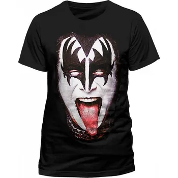 Pánské tričko triko Kiss - Gene Simons Face