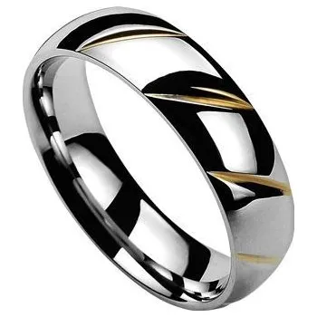 Prsten NSS3001 Pánský snubní prsten ocel (57)